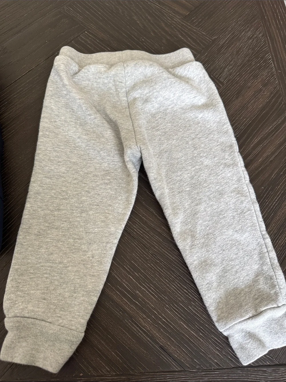 Gap Toddler Outfit 18-24M Navy Puffer Vest Gray Joggers Cozy Baby Set